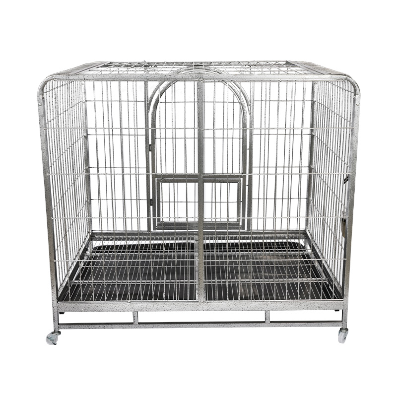 BT-125 afrundet hjørne Metal Wire Folding Dog Cage