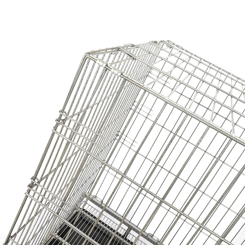 Stor hunde metal ledning foldet hundebur