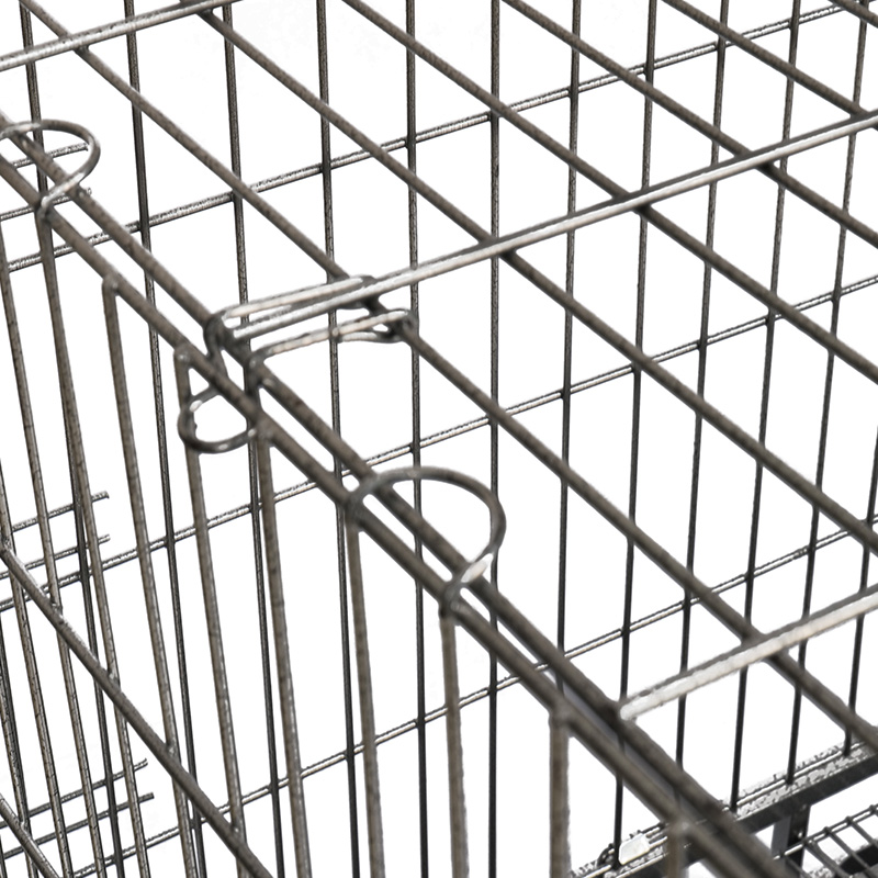 Stor hunde metal ledning foldet hundebur