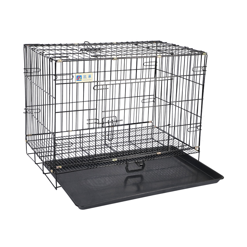 Metal sammenfoldelig hundekasse til hvalpe