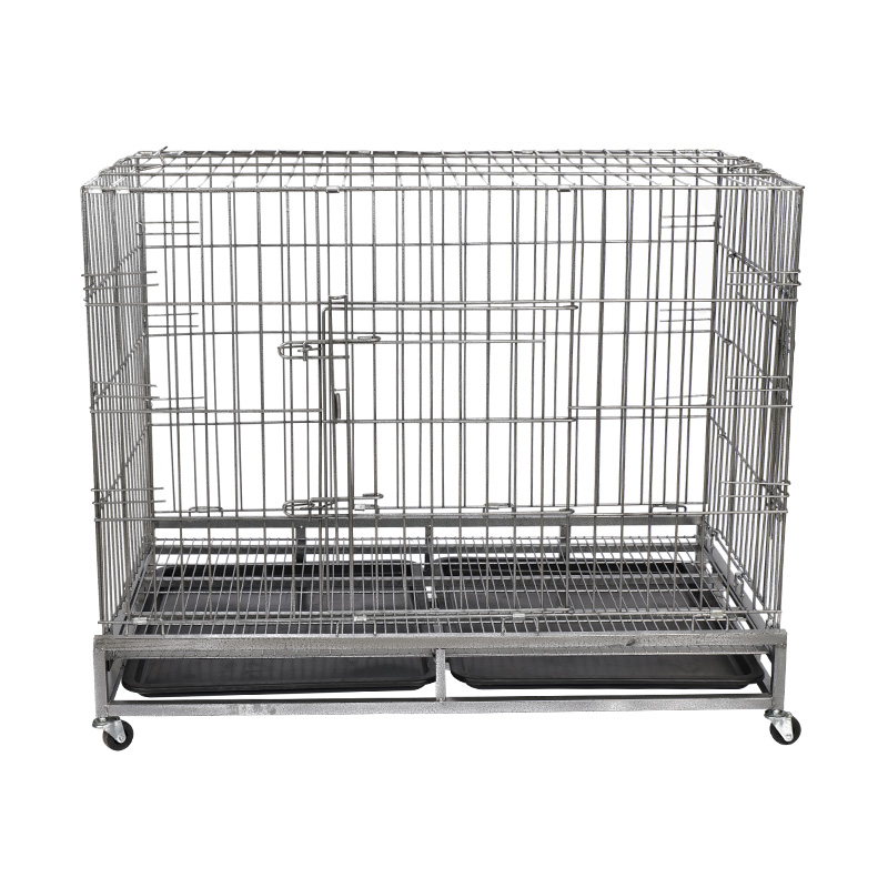 Stor hunde metal ledning foldet hundebur
