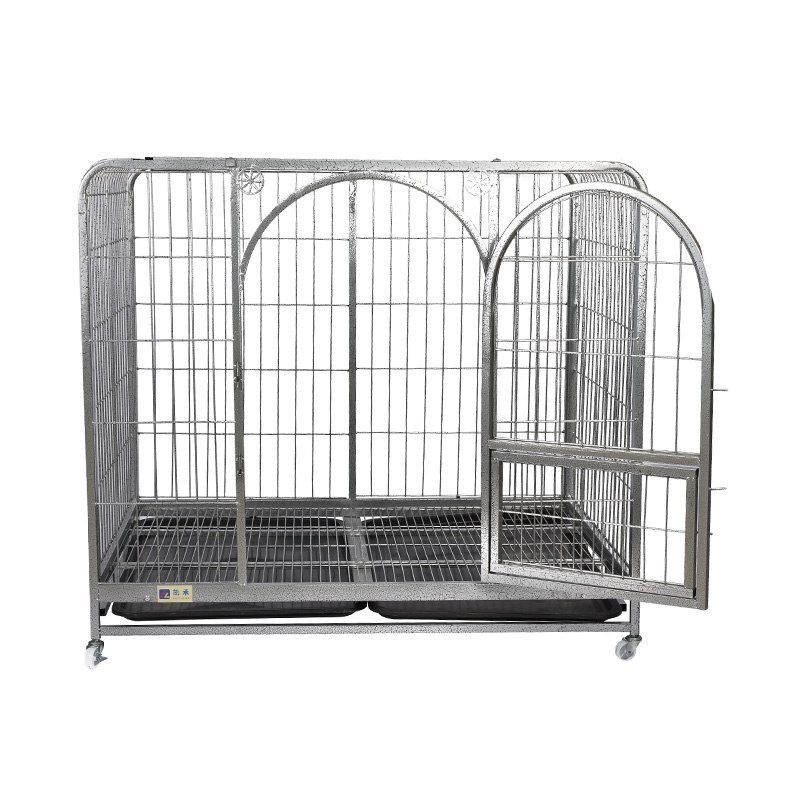 BT-125 afrundet hjørne Metal Wire Folding Dog Cage