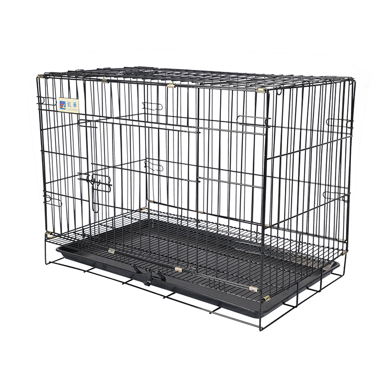 Metal sammenfoldelig hundekasse til hvalpe