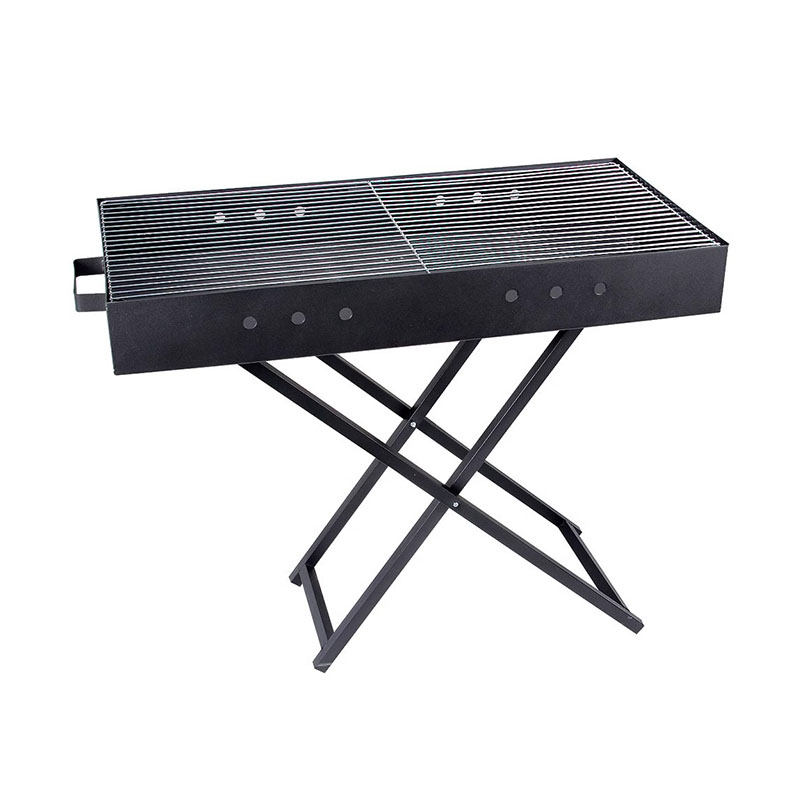 Dækket X-formet grill
