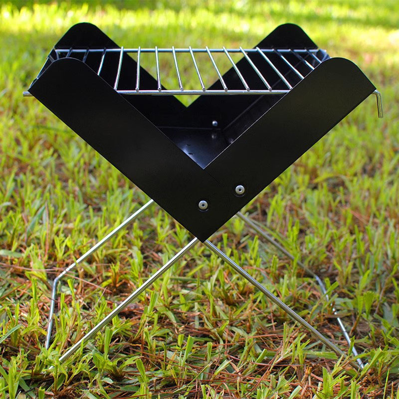 Udendørs foldning lille grill grill