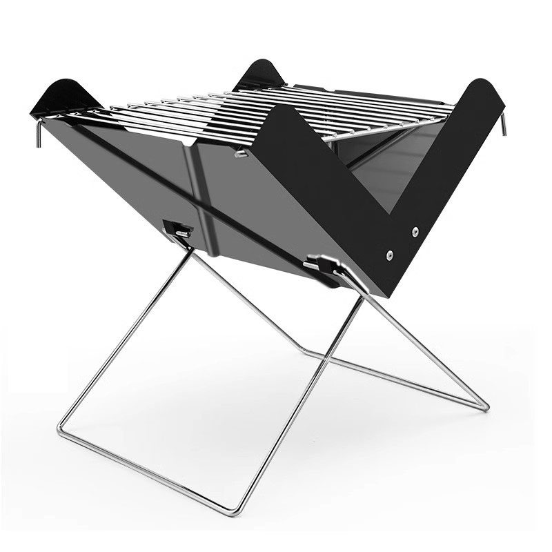 Udendørs foldning lille grill grill