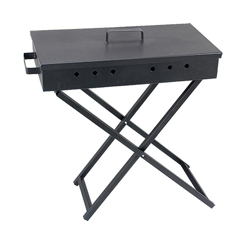Dækket X-formet grill